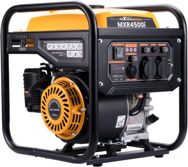3500W Portable Inverter Generator 4-Stroke Pure Sine Wave Petrol Generator for Camping