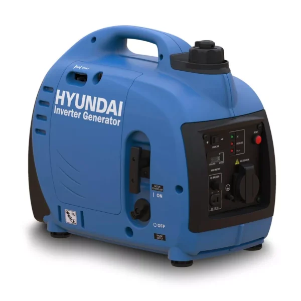 Petrol inverter Generator 1kW Quite Portable Suitcase Sine Wave Output Hyundai - Image 3